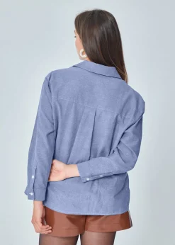 Best MARIE SIXTINE BLOUSE COTON NASSIMA BLUE