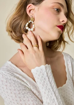 Best MARIE SIXTINE BOUCLES D'OREILLES PERLES NACRE