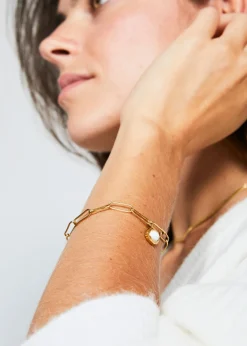 Discount MARIE SIXTINE BRACELET MEDAILLON NACRE