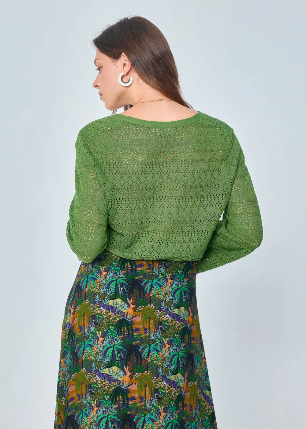 Best MARIE SIXTINE CARDIGAN AJOURE JANETO NENUPHAR