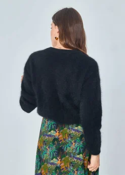 Clearance MARIE SIXTINE CARDIGAN GUSTAVIA CHARBON