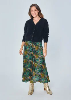 Clearance MARIE SIXTINE CARDIGAN GUSTAVIA CHARBON