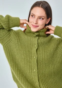 Discount MARIE SIXTINE CARDIGAN MOHAIR FELICIEN FOUGERE
