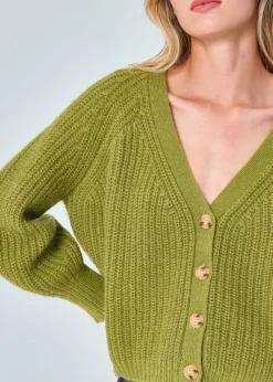Online MARIE SIXTINE CARDIGAN SAFFY FOUGERE