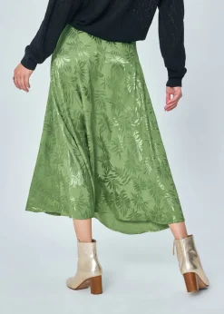 Shop MARIE SIXTINE JUPE LONGUE SALMA NENUPHAR