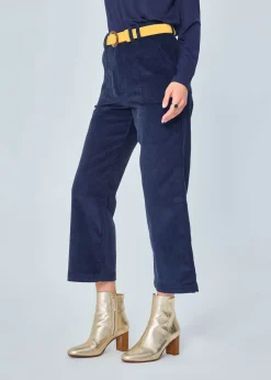 Best Sale MARIE SIXTINE PANTALON EN VELOURS COTELE GESSY SAILOR