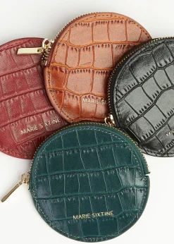 Best Sale MARIE SIXTINE PORTE-MONNAIE HAVANA CROCO_CARAMEL