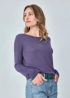 New MARIE SIXTINE PULL BLEUET NUIT