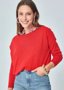 New MARIE SIXTINE PULL BLEUET FEVER