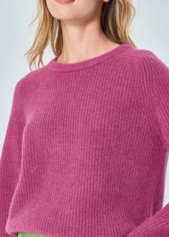New MARIE SIXTINE PULL EXTRA DOUX MOHAIR ELORA TULIPE