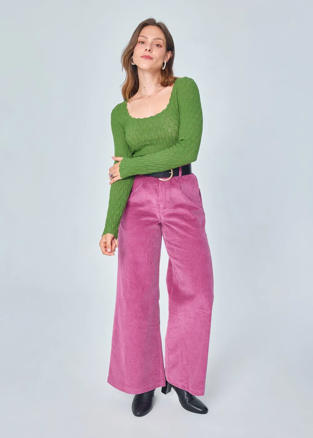 New MARIE SIXTINE PULL MERINOS ADELOU NENUPHAR