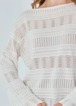 Cheap MARIE SIXTINE PULL MERINOS AJOURE VARTAN JASMINE