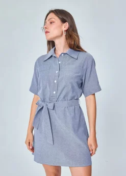 Discount MARIE SIXTINE ROBE COURTE COTON WINA
