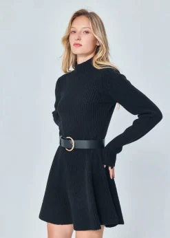 Shop MARIE SIXTINE ROBE EN MAILLE SARA CHARBON