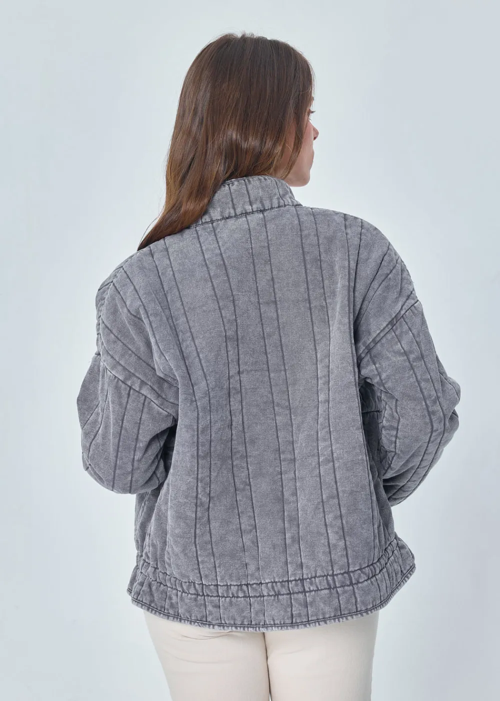 Clearance MARIE SIXTINE VESTE DEMETER DENIMGREY