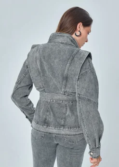 Clearance MARIE SIXTINE VESTE KILI DENIMGREY
